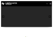 Tablet Screenshot of landwater.com.au